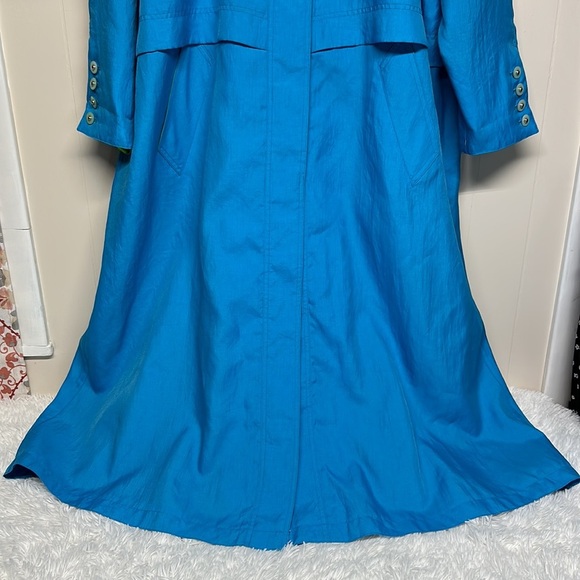 Vintage J. Gallery Trench-Raincoat Long - Picture 2 of 16